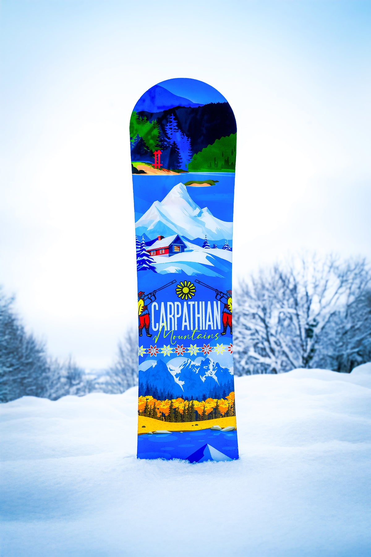Carpathian Snowboard — farklı açı