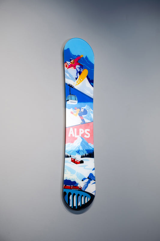 Alps Snowboard — farklı açı