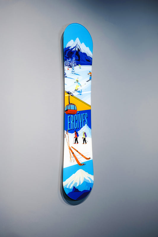 Erciyes Snowboard — farklı açı