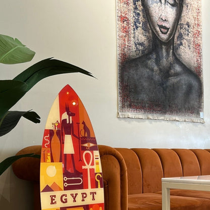 Egypt Dekoratif Sörf Tahtası — görsel 5