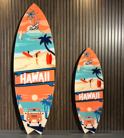 Hawaii Dekoratif Sörf Tahtası — görsel 6