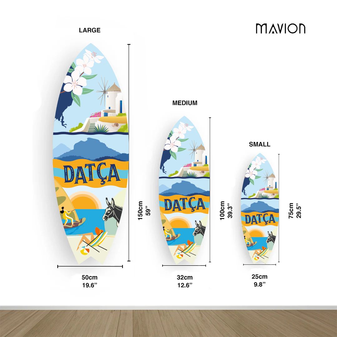 DATÇA Dekoratif Sörf Tahtası