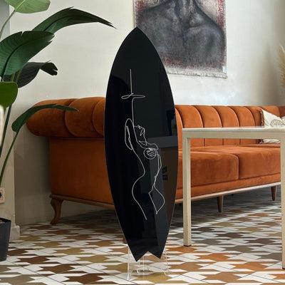 Surfboard Akrilik Duvar Dekoru 'Tethys' - Mavion