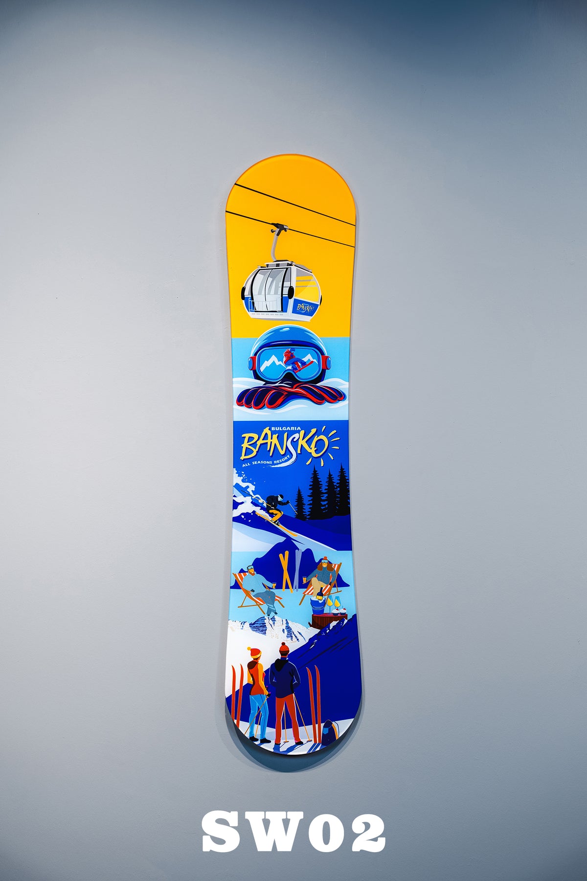SnowBoard 150 x 34 — farklı açı