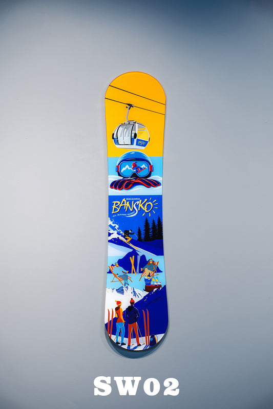 SnowBoard 150 x 34 — farklı açı