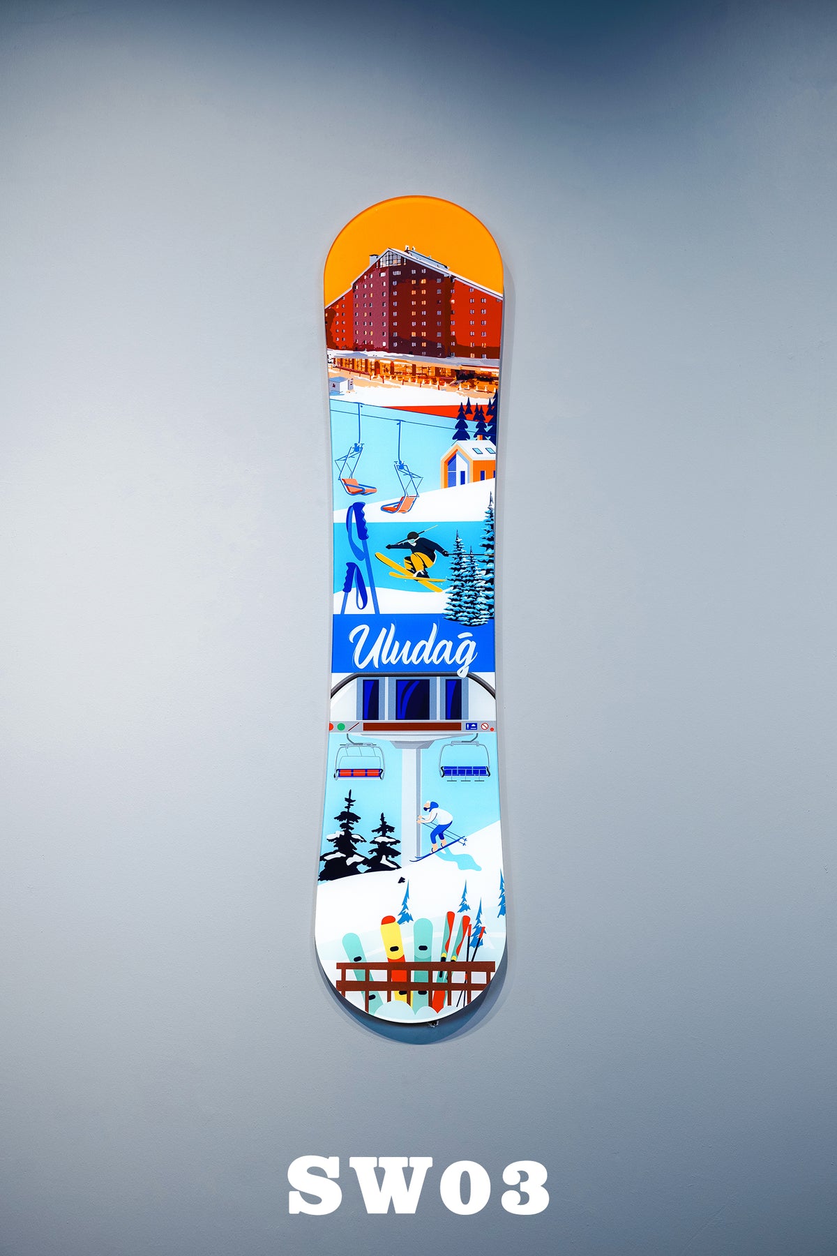 SnowBoard 150 x 34 — detay görünümü